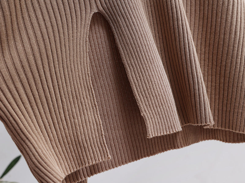 Set Mandinga bej compus din pantaloni si bluza