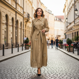 Rochie Padima cu flori brodate