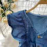 Rochie Denima din denim, curea inclusa