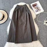 Fusta Fenirra cu talie elastica si croi in A