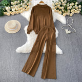 Set Cybele - bluza si pantaloni din tricot