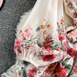 Rochie tip camasa Delusia cu imprimeu floral