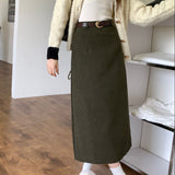 Fusta Samara din catifea