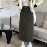 Fusta Samara din catifea