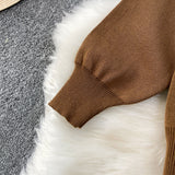 Set Cybele - bluza si pantaloni din tricot