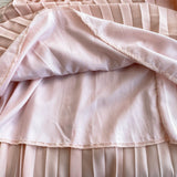 Rochie plisata Oranj, cu decupaje