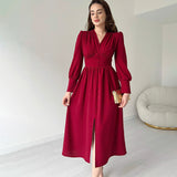 Rochie Aralyn cu nasturi imbracati si talie accentuata