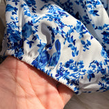 Rochie Unamy cu imprimeu floral si talie elastica