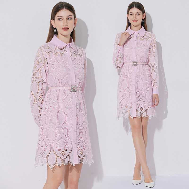 Rochie Daya cu talie accentuata prin curea