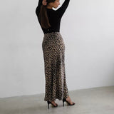 Fusta midi Hyara cu animal print