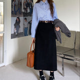 Fusta Samara din catifea