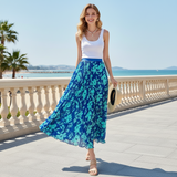 Fusta midi Ralys cu imprimeu floral