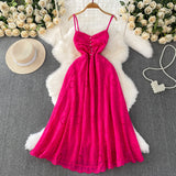 Rochie Finna cu broderie si nasturi perla