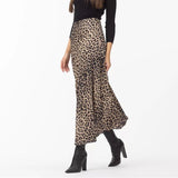 Fusta midi Hyara cu animal print