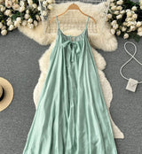 Rochie Chamomile cu flori brodate aplicate