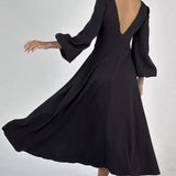 Rochie Alice cu decolteu in V la spate