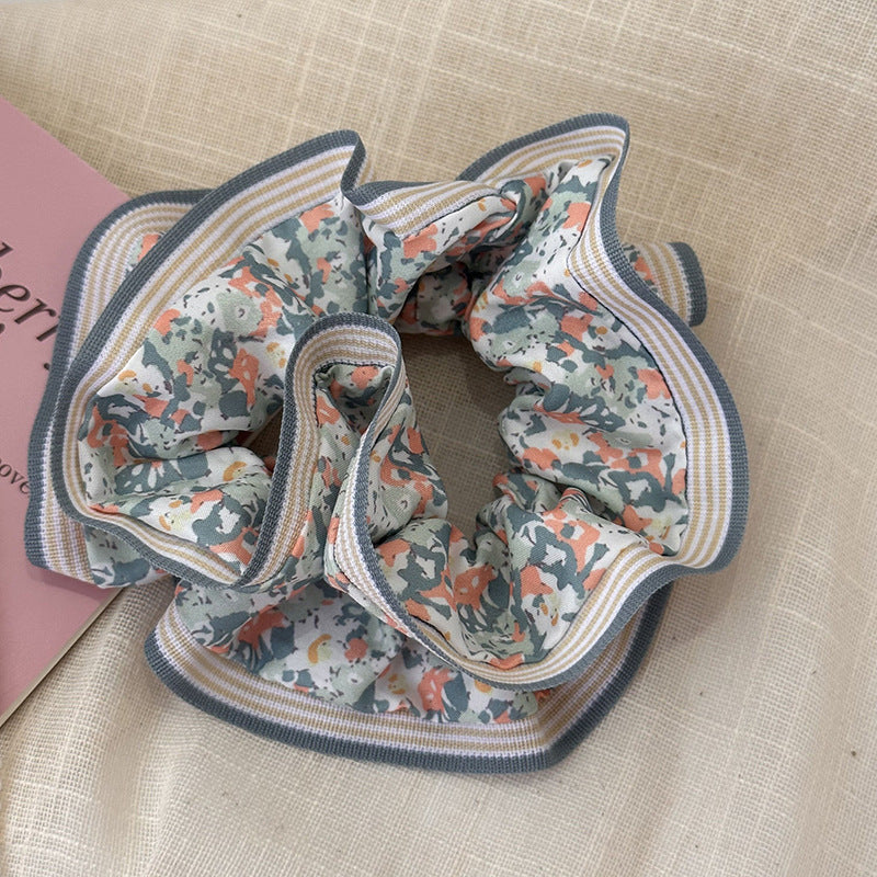 Elastic de par dubla cu imprimeu floral