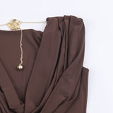 Rochie Hyacinth cu decolteu adanc la spate