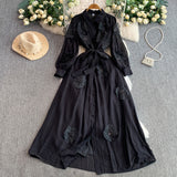 Rochie Padima cu flori brodate