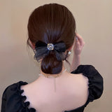 Accesoriu de par tip fundita cu clips sau clama