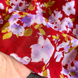 Rochie Monda, imprimeu floral si bretele subtiri