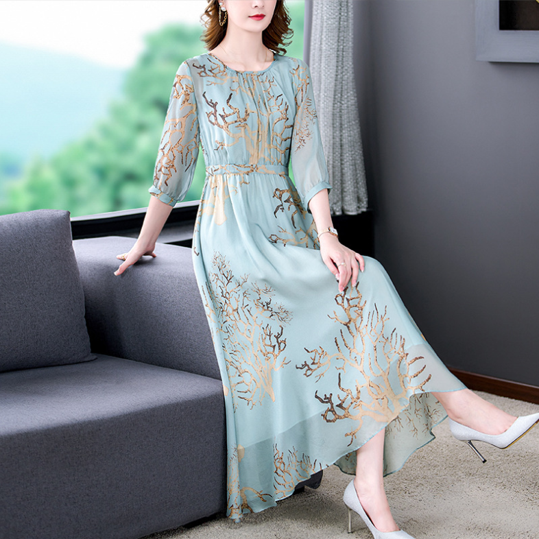 Rochie midi Algy cu detalii tip incretituri