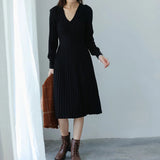 Rochie Seleris cu nasturi si croi in A