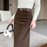 Fusta Samara din catifea