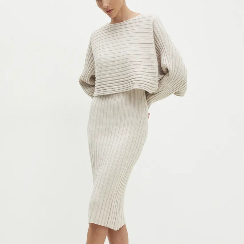 Set Berna compus din rochie si top