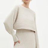 Set Berna compus din rochie si top