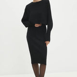 Set Berna compus din rochie si top