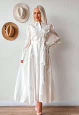 Rochie Padima cu flori brodate