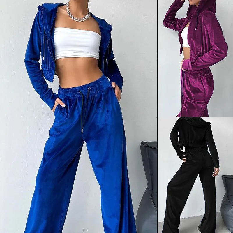 Set Yasmin albastru compus din doua piese
