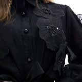 Rochie Padima cu flori brodate