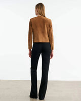 Jacheta Tyna din piele intoarsa