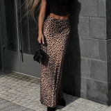 Fusta midi Hyara cu animal print
