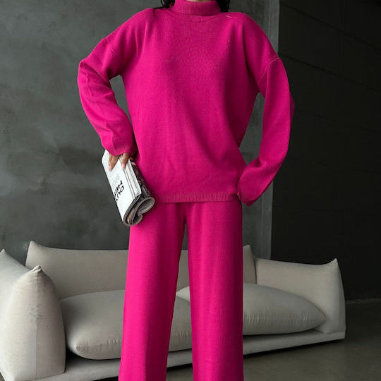 Set Linda - bluza si pantaloni din tricot