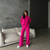 Set Linda - bluza si pantaloni din tricot