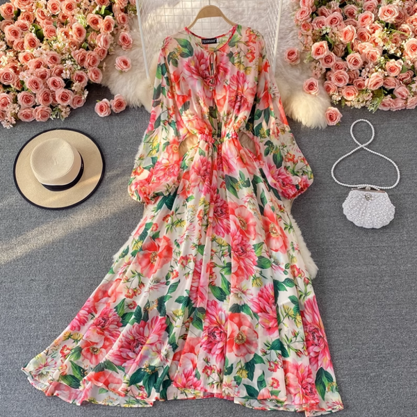 Rochie Samna cu imprimeu floral