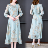 Rochie midi Algy cu detalii tip incretituri