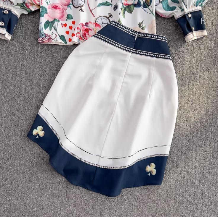Set Onilla - compus din fusta si camasa