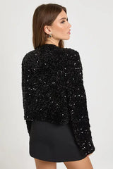 Jacheta eleganta Marra cu paiete