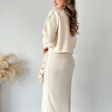 Set Merlyn compus din rochie si bluza