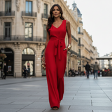 Salopeta Azys fara maneci, cu pantaloni lungi