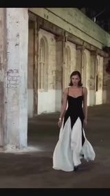 Rochie Nereah in doua nuante, bretele reglabile