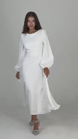 Rochie Alice cu decolteu in V la spate