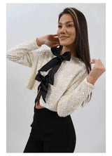 Jacheta eleganta Marra cu paiete