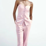 Set Jasmin compus din top si pantaloni