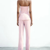 Set Jasmin compus din top si pantaloni