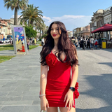 Costum de baie Bentley cu bretele subtiri si aplicatii tip floare